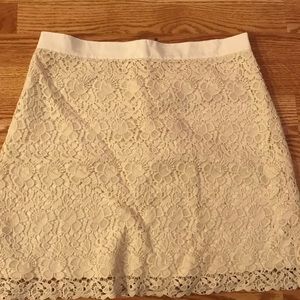 Loft lace skirt size 12